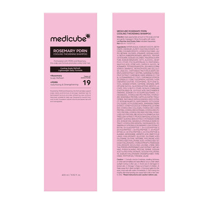 Medicube Rosemary PDRN Clarifying Shampoo (400ml / 13.52 fl. oz) 🌿🧼 - Lahab Beauty | لهب بيوتي