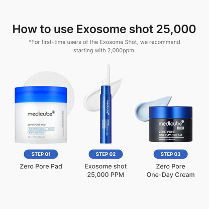Medicube Zero Exosome Shot 25,000 - Lahab Beauty | لهب بيوتي
