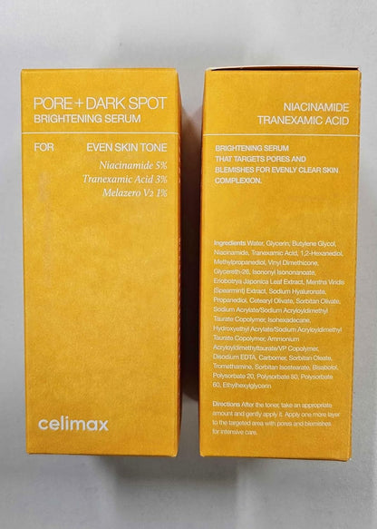 [celimax] Pore+Dark Spot Brightening Serum 30ml - Lahab Beauty | لهب بيوتي