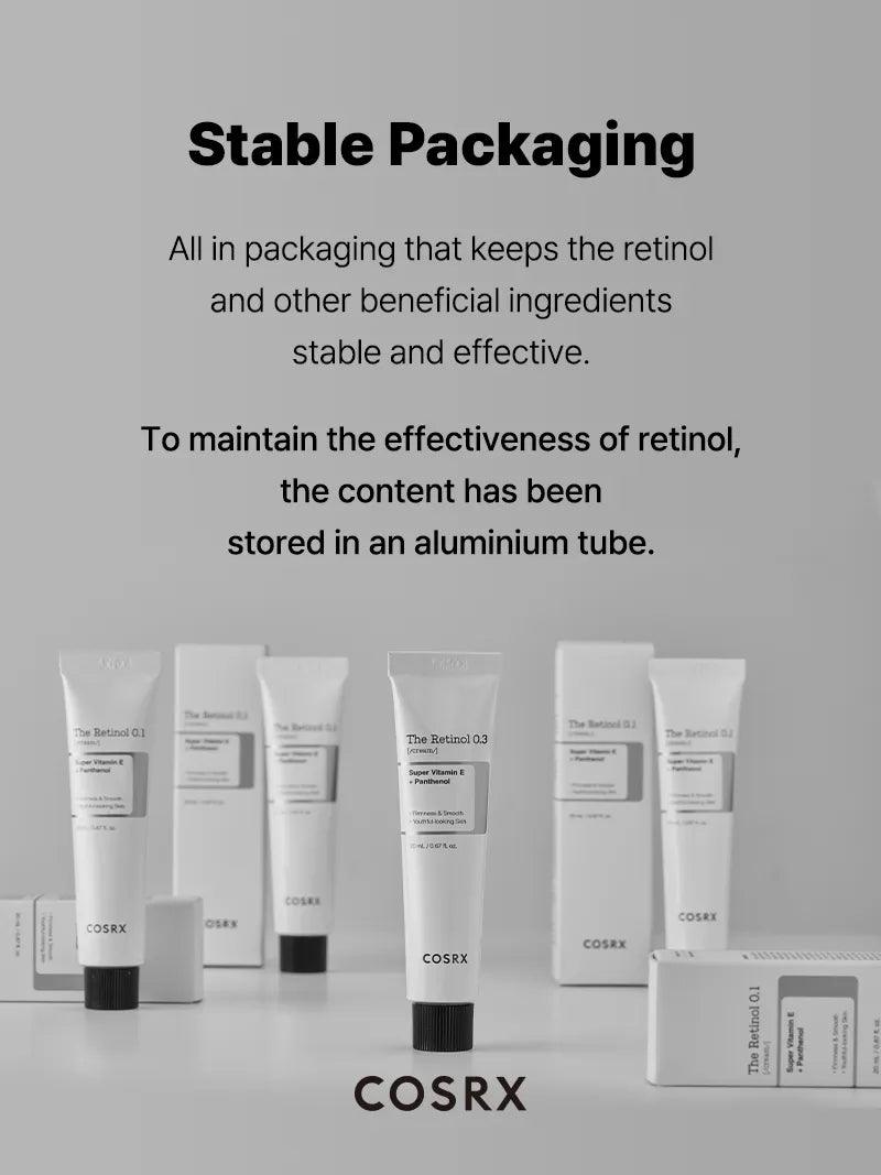 [COSRX] The Retinol 0.3 Cream 20ml - Lahab Beauty | لهب بيوتي