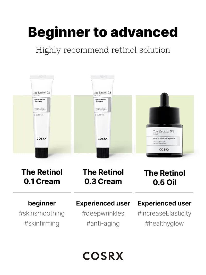 [COSRX] The Retinol 0.3 Cream 20ml - Lahab Beauty | لهب بيوتي