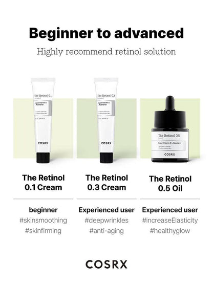 [COSRX] The Retinol 0.3 Cream 20ml - Lahab Beauty | لهب بيوتي