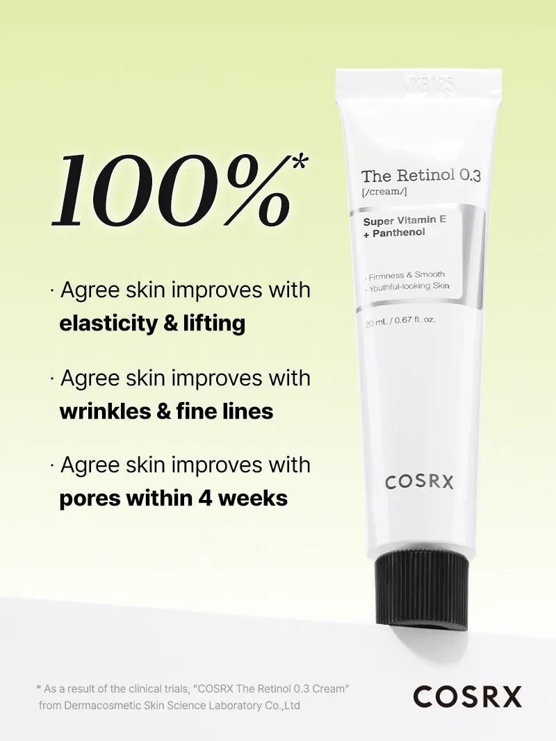 [COSRX] The Retinol 0.3 Cream 20ml - Lahab Beauty | لهب بيوتي