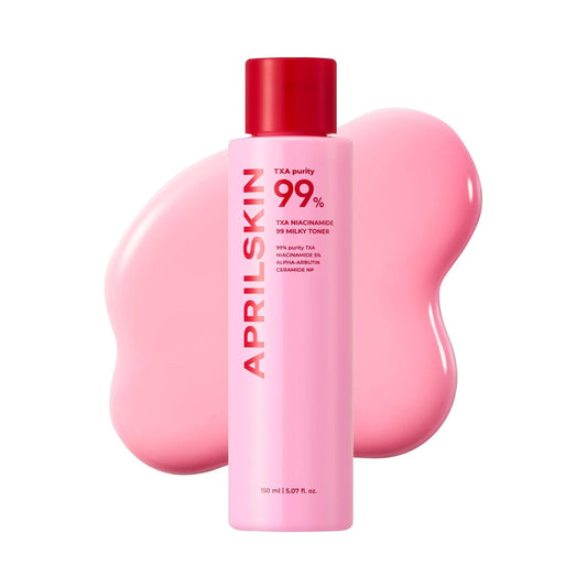 APRILSKIN TXA + Niacinamide 99 Pink Milky Toner -  150ml - Lahab Beauty | لهب بيوتي
