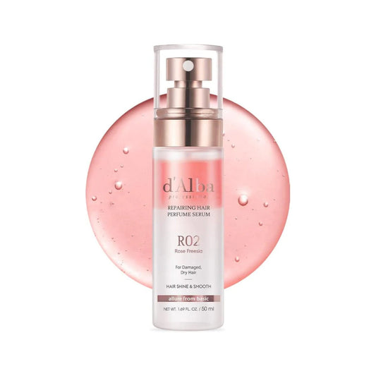 d'Alba Piedmont Italian White Travel Professional Hair Repair Aromatic Serum 50ML - Lahab Beauty | لهب بيوتي