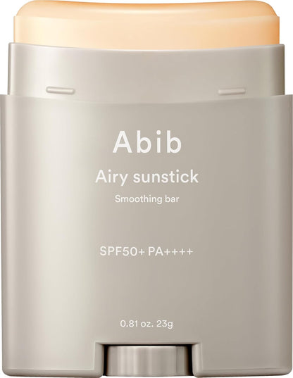 [ABIB] Airy Sunstick Smoothing Bar SPF50+ PA++++ - 23g - Lahab Beauty | لهب بيوتي