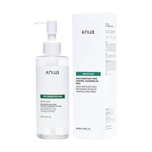 [Anua] Heartleaf Pore Control Cleansing Oil Mild 200ml - Lahab Beauty | لهب بيوتي