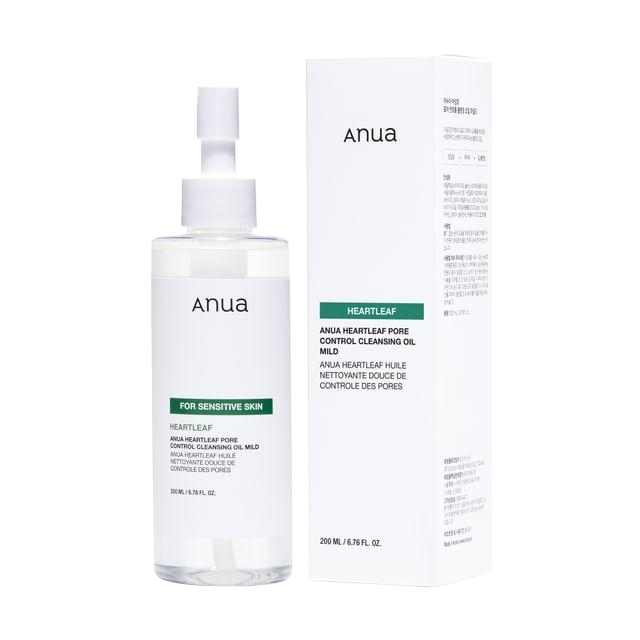 [Anua] Heartleaf Pore Control Cleansing Oil Mild 200ml - Lahab Beauty | لهب بيوتي