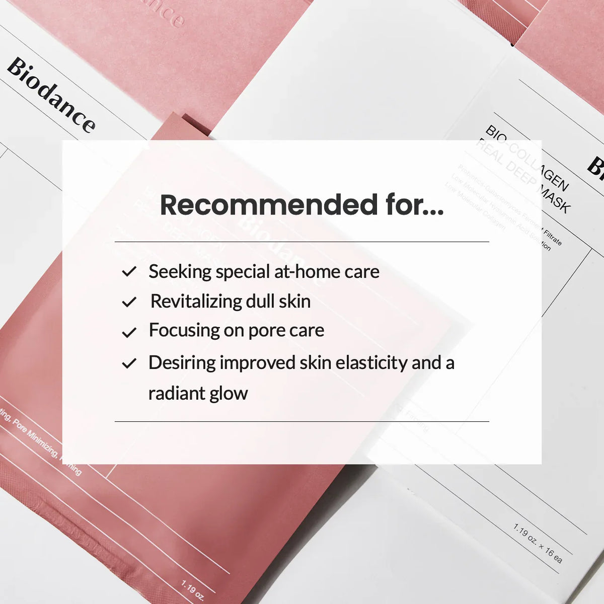 [BIODANCE] Mask Set (Refreshing Sea Kelp 4ea + Bio-Collagen 4ea) - Lahab Beauty | لهب بيوتي