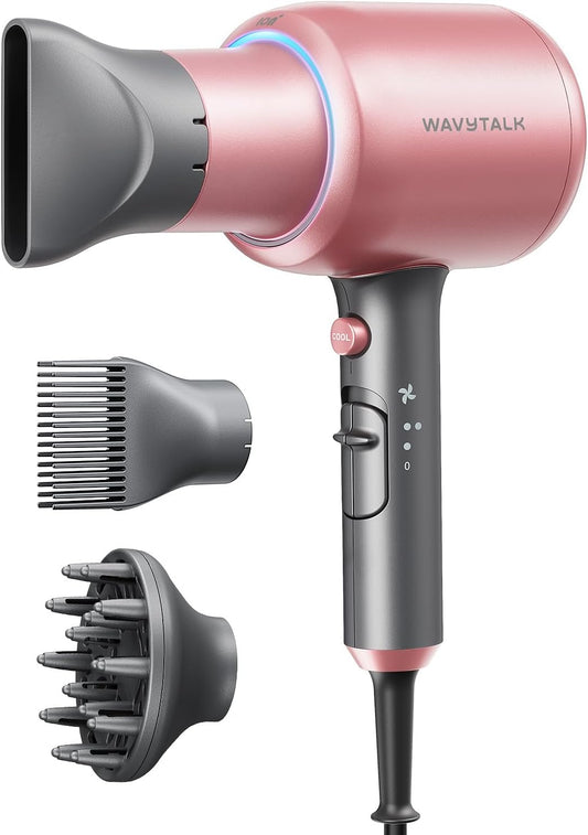 Wavytalk Ionic Hair Dryer with Diffuser & Comb - Lahab Beauty | لهب بيوتي