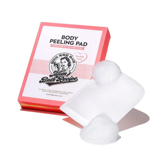Mom's Bath Recipe Body Peeling Pad Trouble Care - 8 Sheets - Lahab Beauty | لهب بيوتي