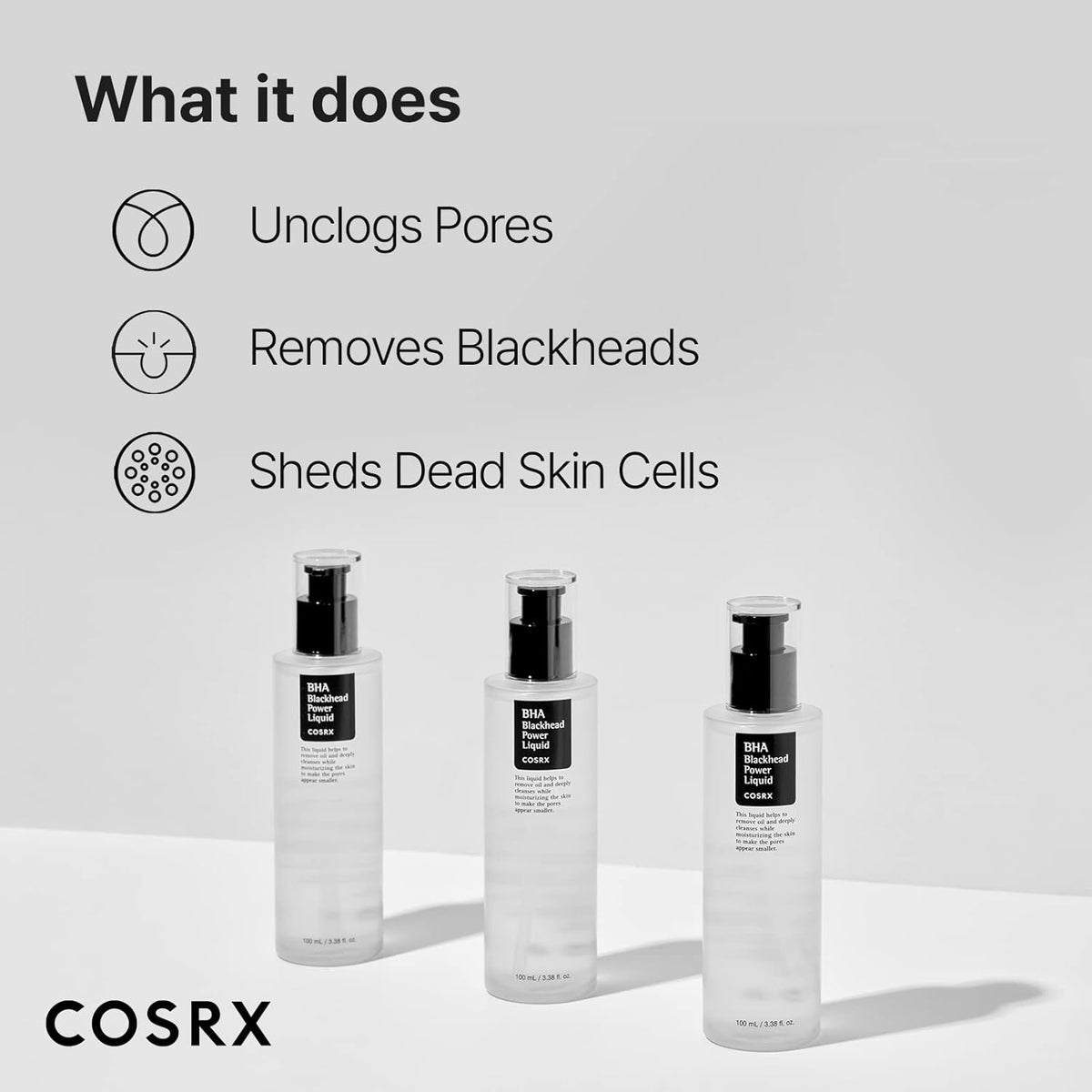 [COSRX] BHA Blackhead Power Liquid 100ml - Lahab Beauty | لهب بيوتي