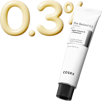 [COSRX] The Retinol 0.3 Cream 20ml - Lahab Beauty | لهب بيوتي
