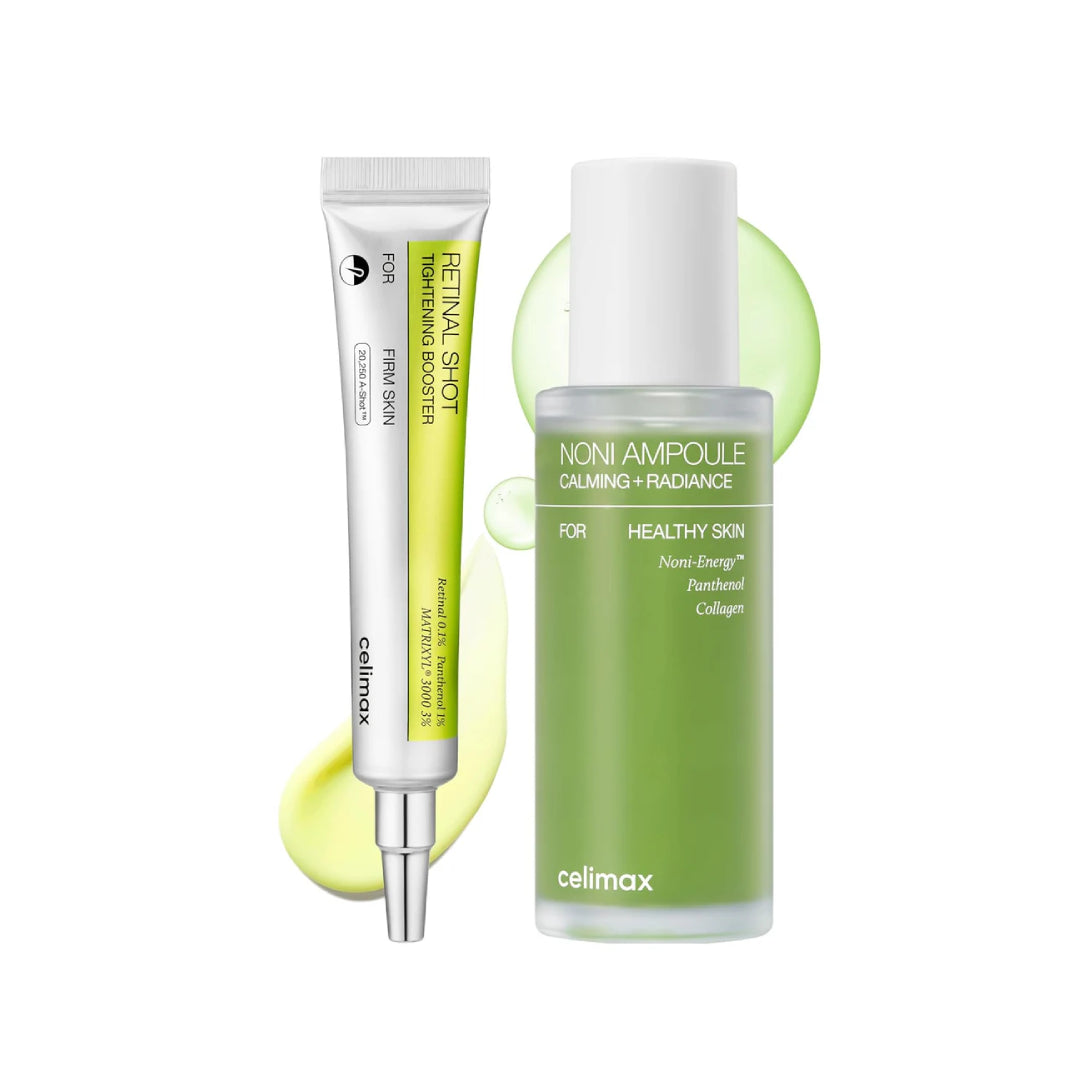 celimax Retinal Booster 15ml + Noni Ampoule 50ml - Lahab Beauty | لهب بيوتي