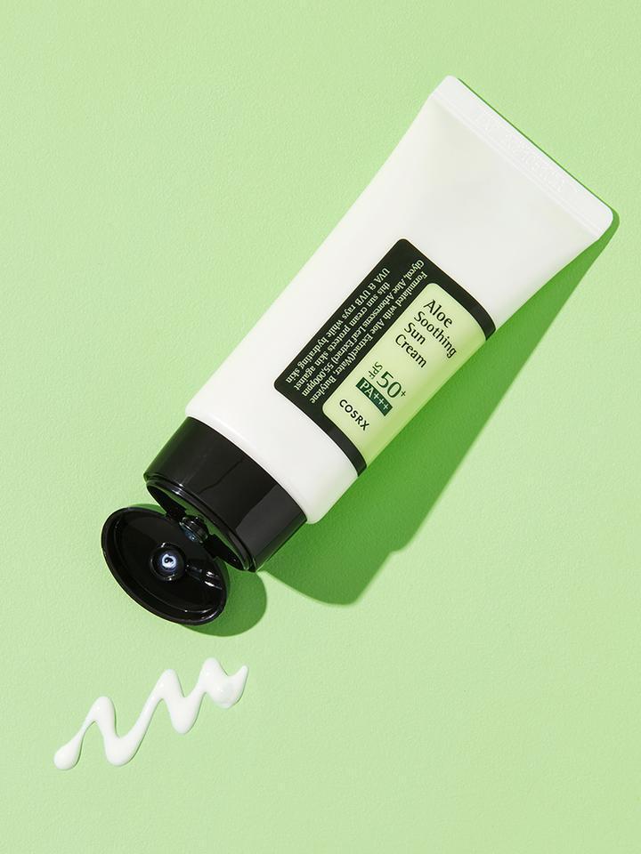 [Cosrx] Aloe Soothing Sun Cream SPF50+ PA+++ 50ml - Lahab Beauty | لهب بيوتي