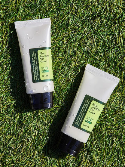 [Cosrx] Aloe Soothing Sun Cream SPF50+ PA+++ 50ml - Lahab Beauty | لهب بيوتي
