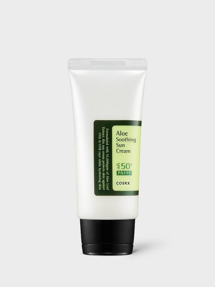 [Cosrx] Aloe Soothing Sun Cream SPF50+ PA+++ 50ml - Lahab Beauty | لهب بيوتي