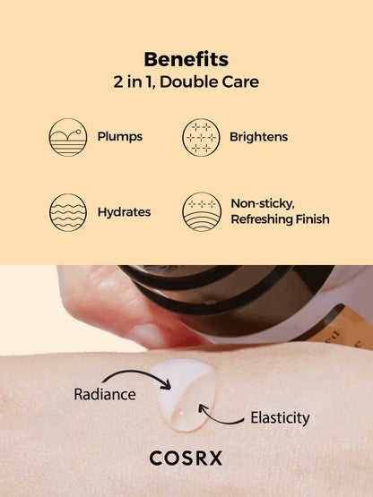 [Cosrx] Advanced Snail Radiance Dual Essence – Double the Power, Double the Glow 80ml - Lahab Beauty | لهب بيوتي