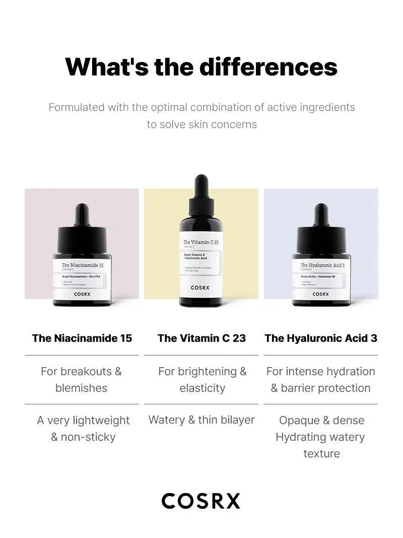 COSRX The Hyaluronic Acid 3 Serum – Deep Hydration for Plump, Supple Skin - Lahab Beauty | لهب بيوتي