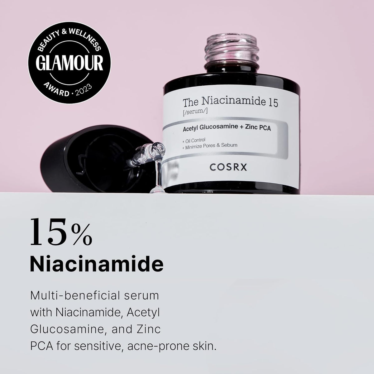 [Cosrx] The Niacinamide 15 Serum 20ml - Lahab Beauty | لهب بيوتي