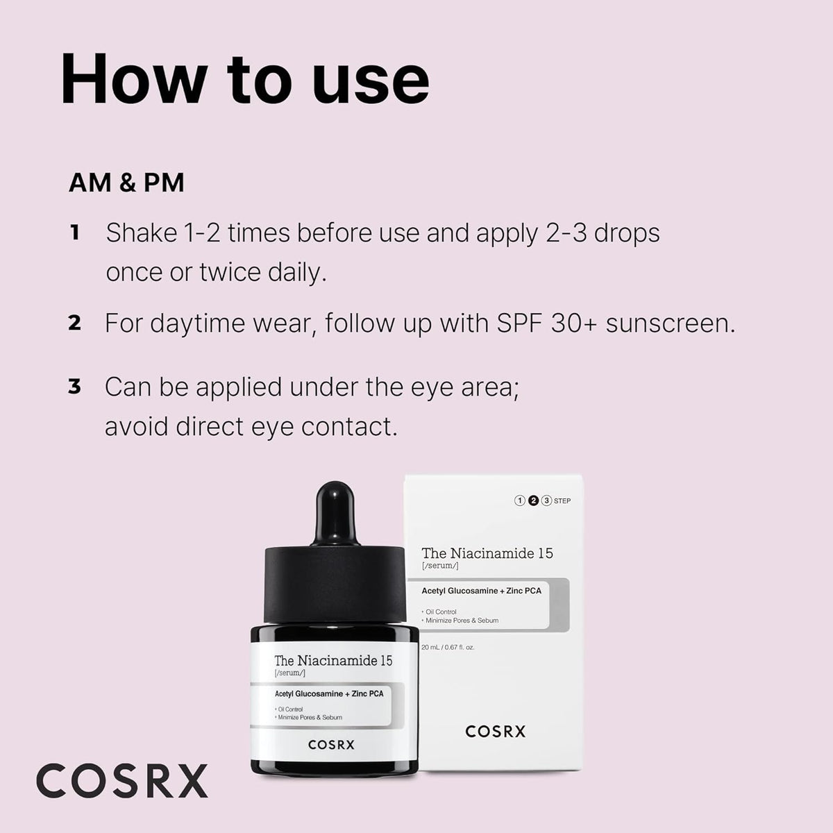 [Cosrx] The Niacinamide 15 Serum 20ml - Lahab Beauty | لهب بيوتي