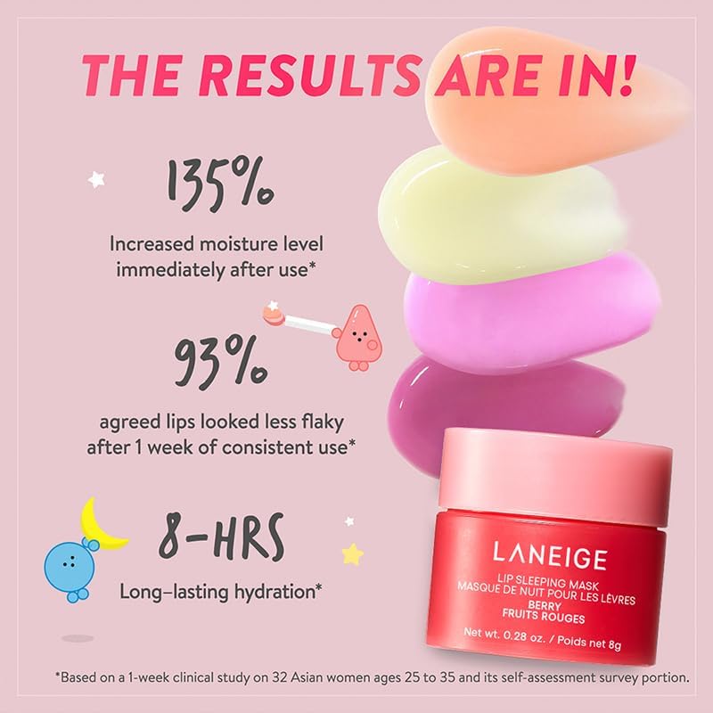 [Laneige] Lip Sleeping Mask EX – Berry (20g) - Lahab Beauty | لهب بيوتي