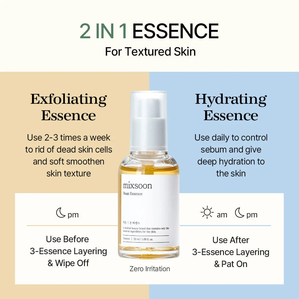 [MIXSOON] Bean Essence 50ml - Lahab Beauty | لهب بيوتي
