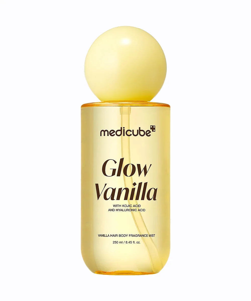 Medicube Glow Vanilla Hair & Body Fragrance Mist (250ml) - Lahab Beauty | لهب بيوتي