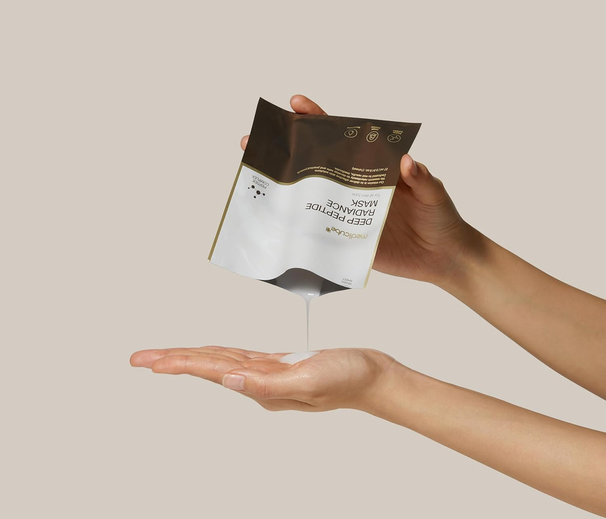 [Medicube] DEEP PEPTIDE RADIANCE MASK - (1EA/4EA) - Lahab Beauty | لهب بيوتي