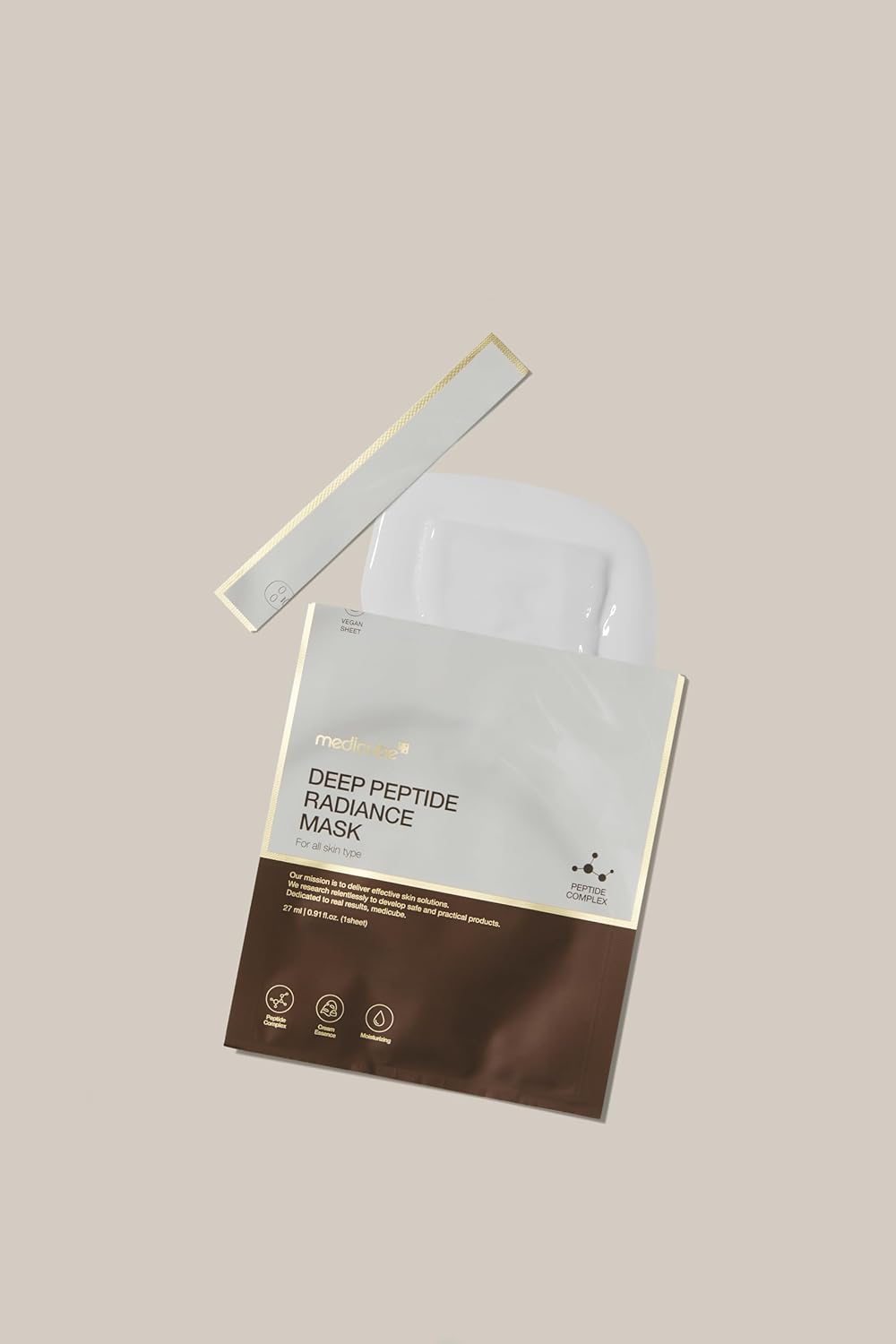 [Medicube] DEEP PEPTIDE RADIANCE MASK - (1EA/4EA) - Lahab Beauty | لهب بيوتي