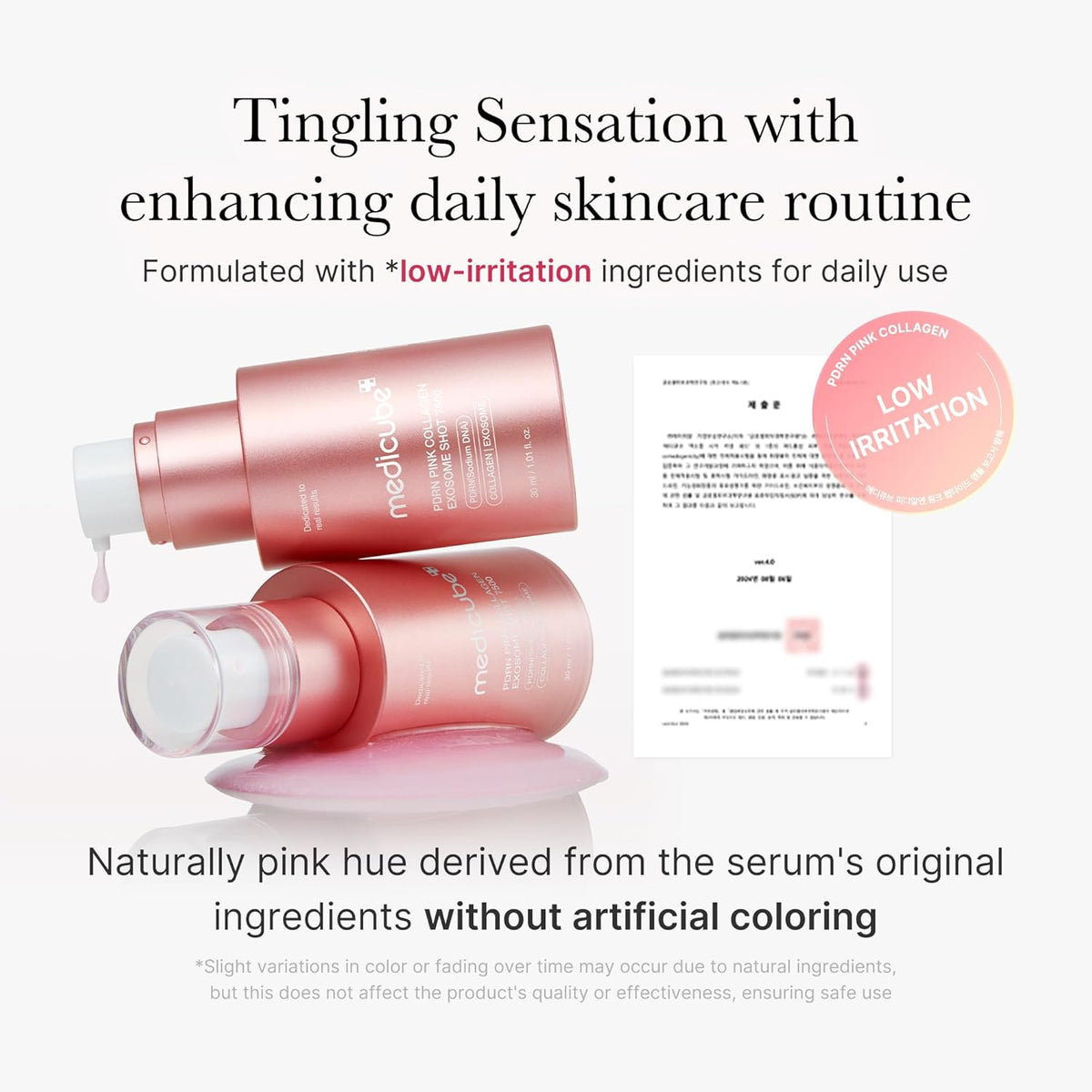 [Medicube] PDRN Pink Collagen Exosome Shot Serum 7,500 PPM 30ml - Lahab Beauty | لهب بيوتي