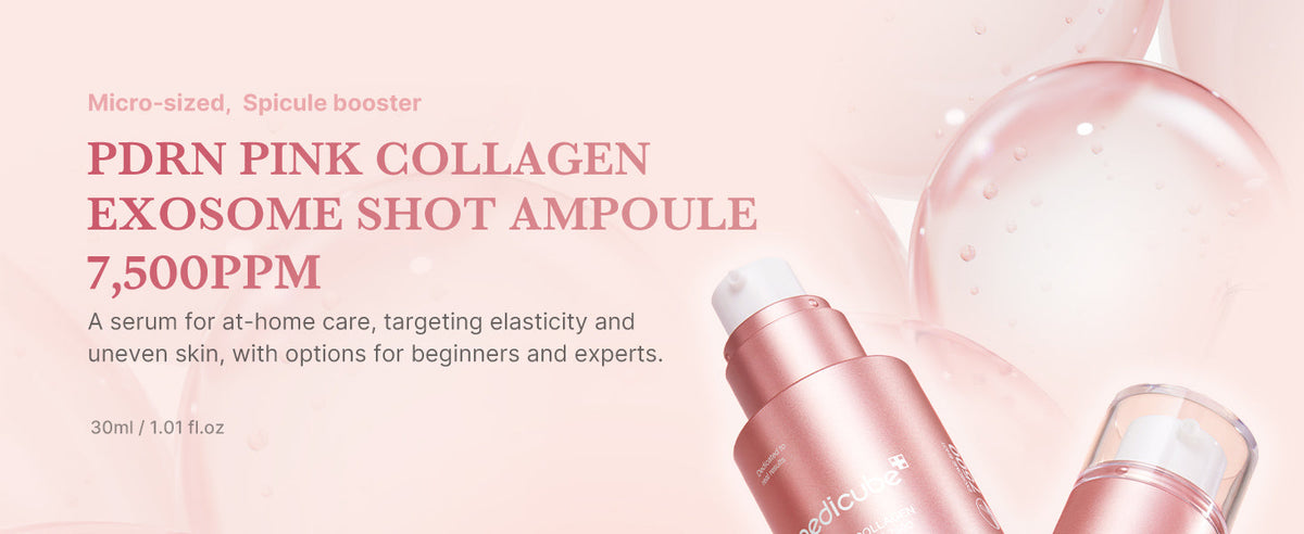 [Medicube] PDRN Pink Collagen Exosome Shot Serum 7,500 PPM 30ml - Lahab Beauty | لهب بيوتي