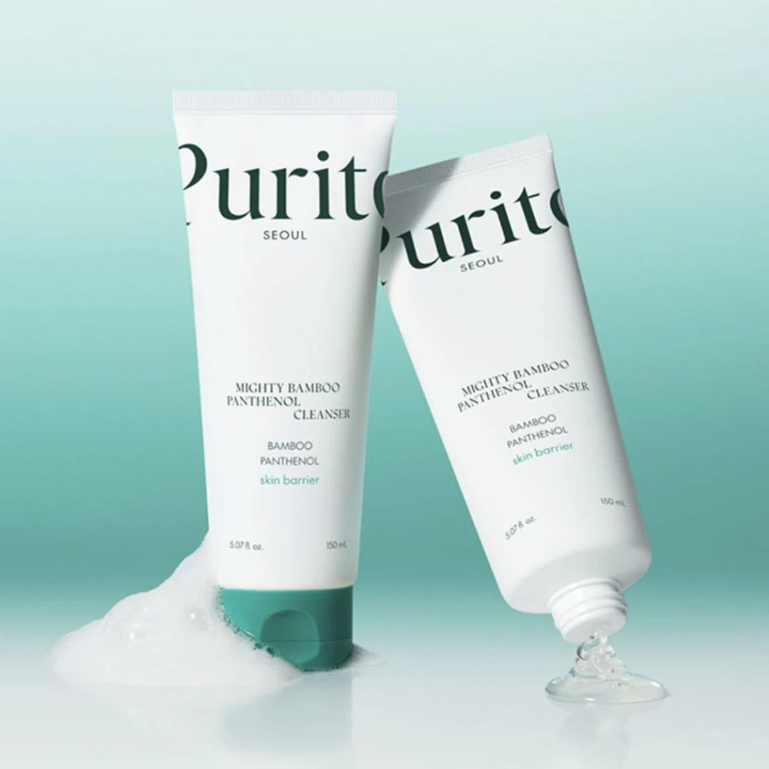 [PURITO] Mighty Bamboo Panthenol Cleanser - 150 ml - Lahab Beauty | لهب بيوتي