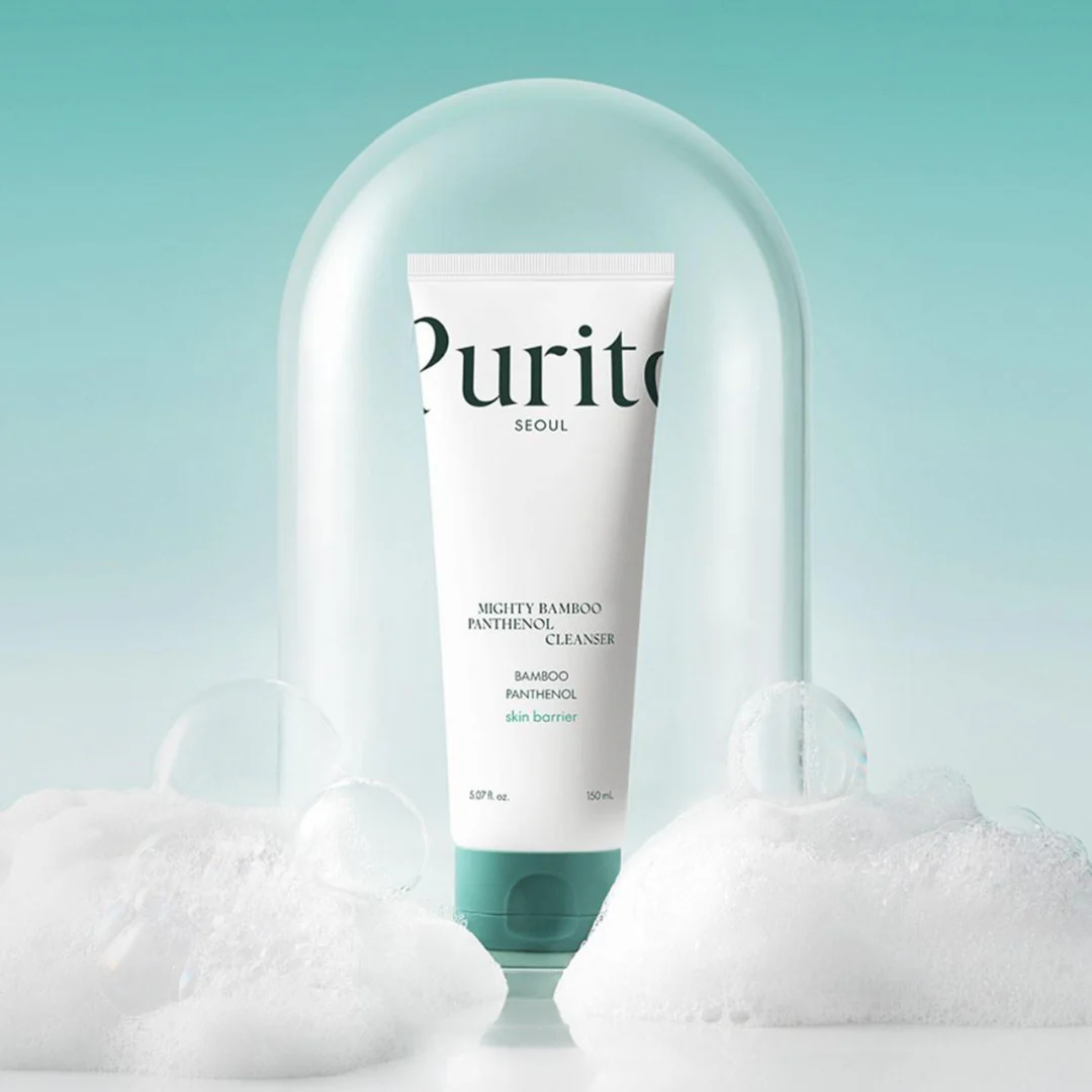 [PURITO] Mighty Bamboo Panthenol Cleanser - 150 ml - Lahab Beauty | لهب بيوتي