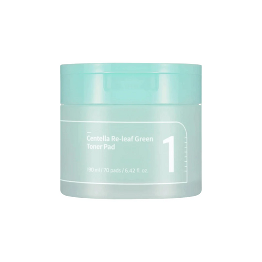 [Numbuzin] No. 1 Centella Re-leaf Green Toner Pad - 70 pads - Lahab Beauty | لهب بيوتي