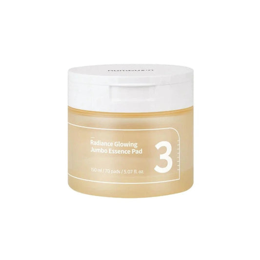 [Numbuzin] No.3 Radiance Glowing Jumbo Essence Pad - 70 Pads - Lahab Beauty | لهب بيوتي