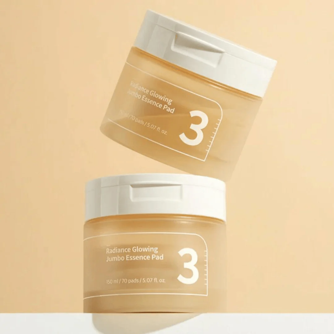 [Numbuzin] No.3 Radiance Glowing Jumbo Essence Pad - 70 Pads - Lahab Beauty | لهب بيوتي