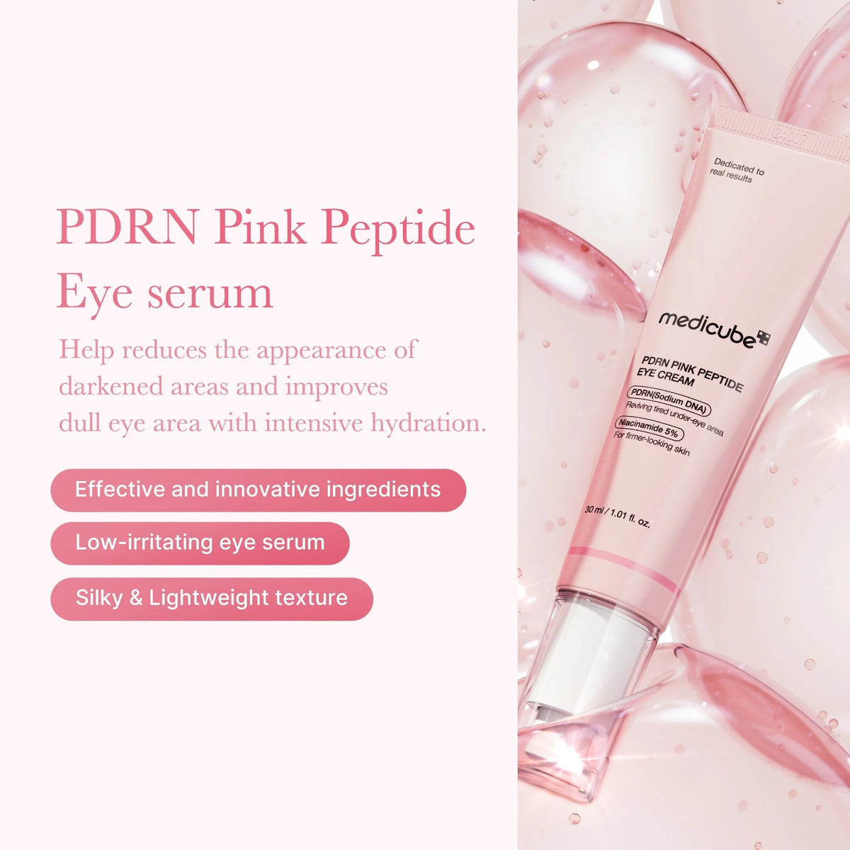 [MEDICUBE] PDRN Peptide Pink Shot Set - Lahab Beauty | لهب بيوتي