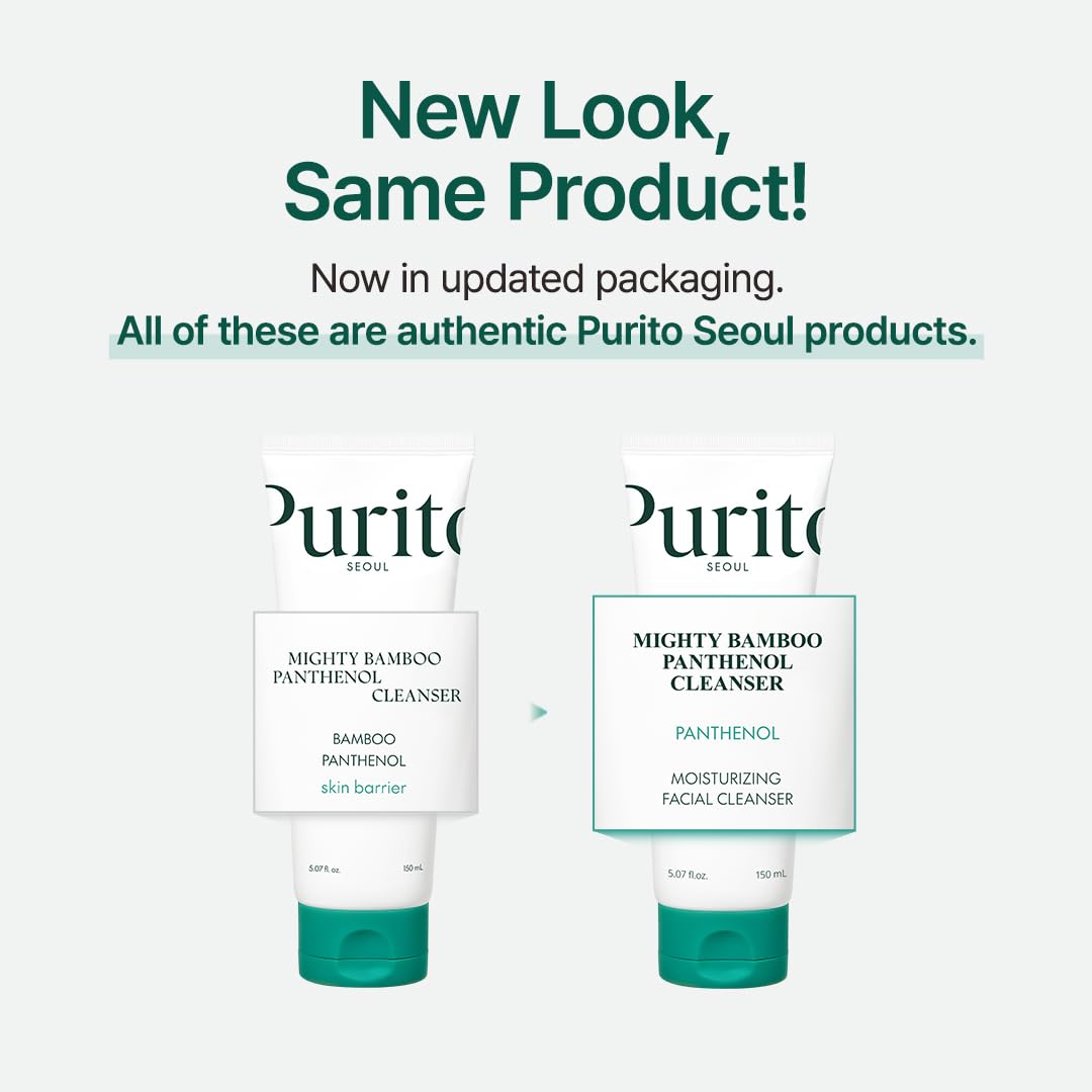 [PURITO] Mighty Bamboo Panthenol Cleanser - 150 ml - Lahab Beauty | لهب بيوتي