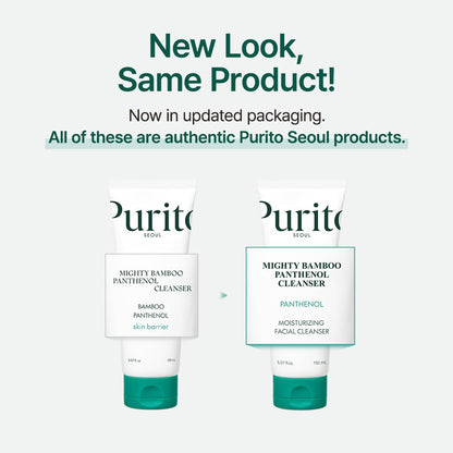 [PURITO] Mighty Bamboo Panthenol Cleanser - 150 ml - Lahab Beauty | لهب بيوتي