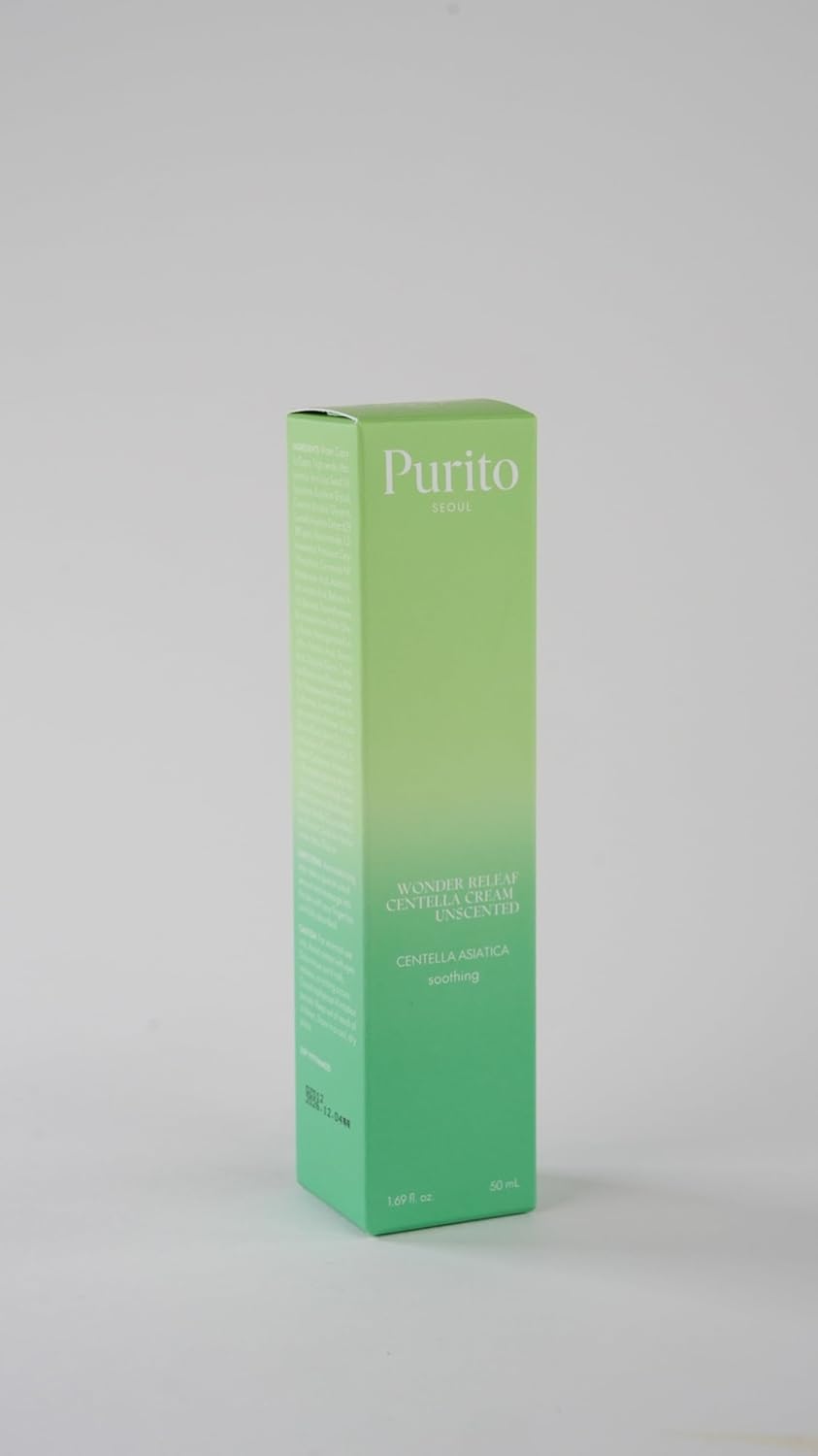 [PURITO] Wonder Releaf Centella Cream Unscented - 50 ml - Lahab Beauty | لهب بيوتي