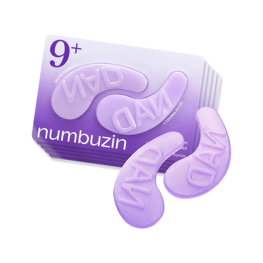 Numbuzin No.9 NAD Under Eye Patches – Revive & Depuff Eye Glow - 5 Pairs - Lahab Beauty | لهب بيوتي