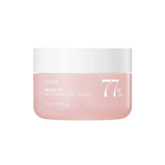 [ANUA] Peach 77 Niacin Enriched Cream – Brighten, Hydrate & Glow 🍑✨ | 50ml - Lahab Beauty | لهب بيوتي