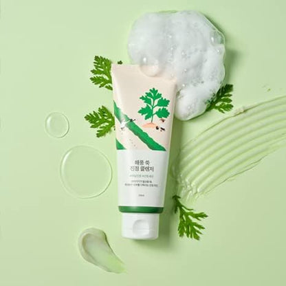 [Round Lab] Mugwort CALMING CLEANSER _2ml - Lahab Beauty | لهب بيوتي