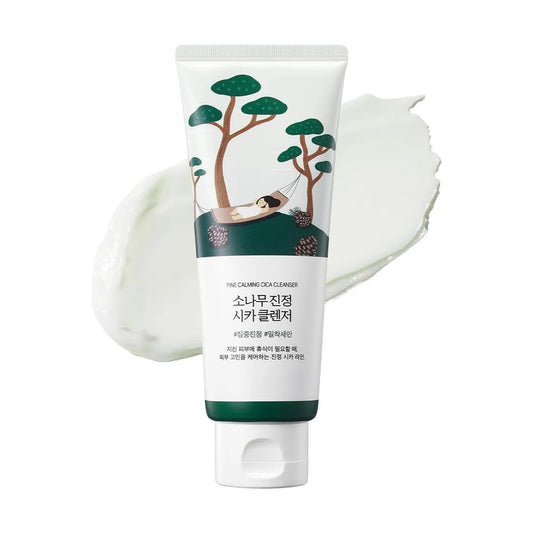 Round Lab Pine Calming Cica Cleanser (150ml / 5.07 fl oz) - Lahab Beauty | لهب بيوتي