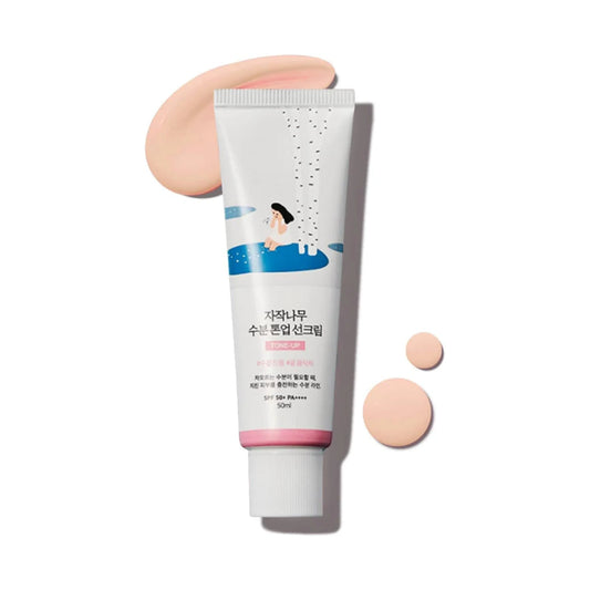 Round Lab Birch Juice Moisturizing Tone-Up Sunscreen SPF50+ / PA++++ (50ml) - Lahab Beauty | لهب بيوتي
