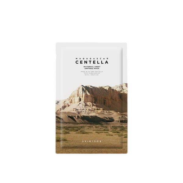 [Skin1004] Madagascar Centella Watergel Sheet Ampoule Mask 5ea - Lahab Beauty | لهب بيوتي