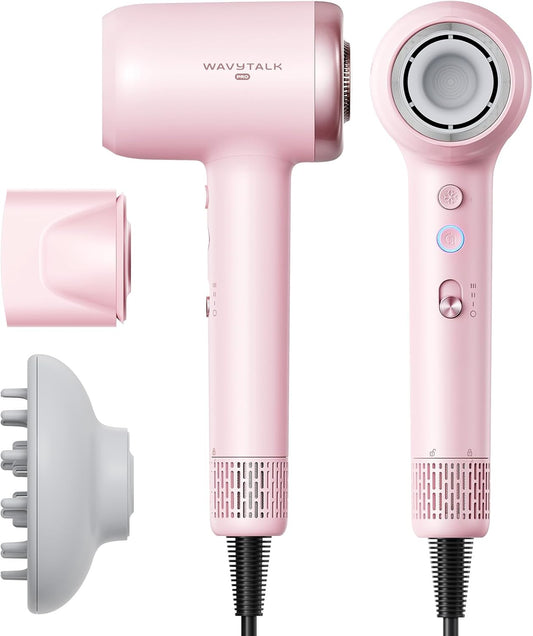 Wavytalk Turblow Pro Fast-Drying Hair Dryer – Pink - Lahab Beauty | لهب بيوتي
