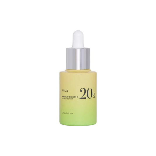Anua Green Lemon Vitamin C 20% Facial Blemish Serum For Dark Spots 20g - Lahab Beauty | لهب بيوتي