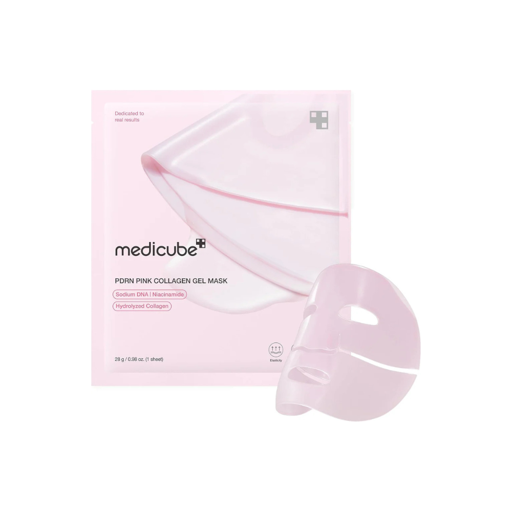Medicube PDRN Pink Collagen Gel Mask (1ea) - Lahab Beauty | لهب بيوتي